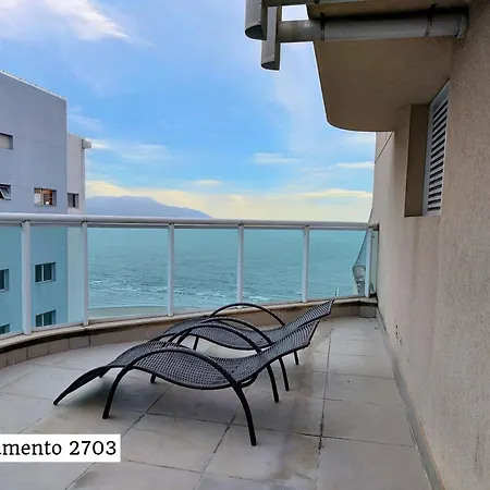 Book Santos - Estanconfor Cobertura Com Jacuzzi E Vista Mar Apartment Exterior photo