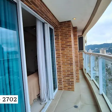 Book Santos - Estanconfor Cobertura Com Jacuzzi E Vista Mar Apartment Exterior photo