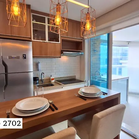 Book Santos - Estanconfor Cobertura Com Jacuzzi E Vista Mar Apartment Exterior photo