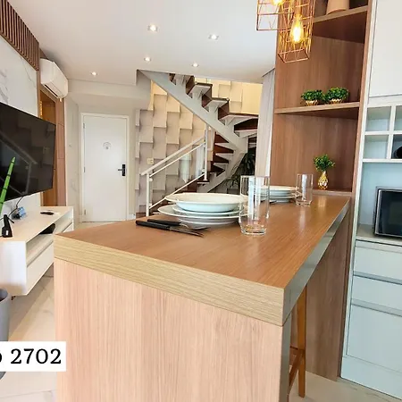 Book Santos - Estanconfor Cobertura Com Jacuzzi E Vista Mar Apartment Exterior photo